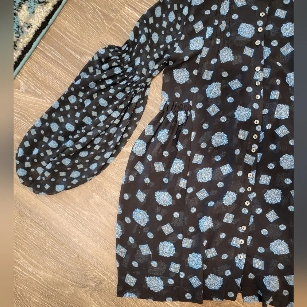 Free People Turn Turn Mini Dress Black Size XS